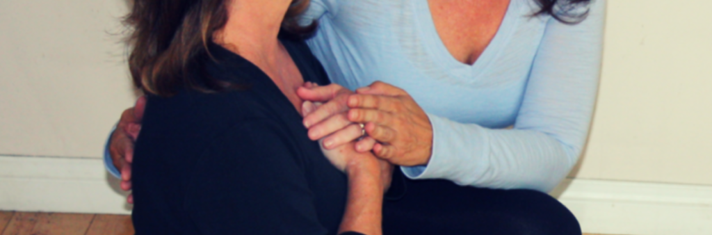 mind body awareness hands on heart